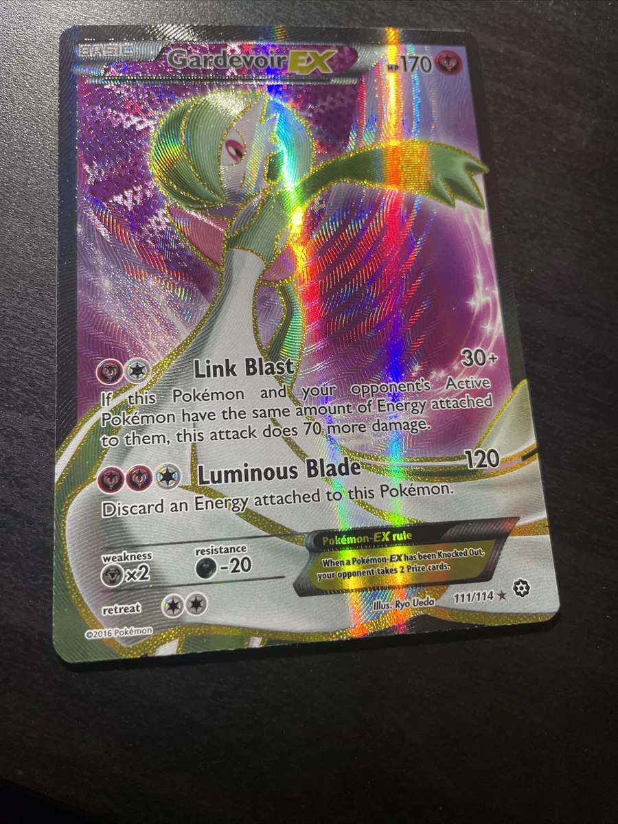 Gardevoir EX FULL ART ULTRA RARE 111/114 Pokemon XY Steam Siege