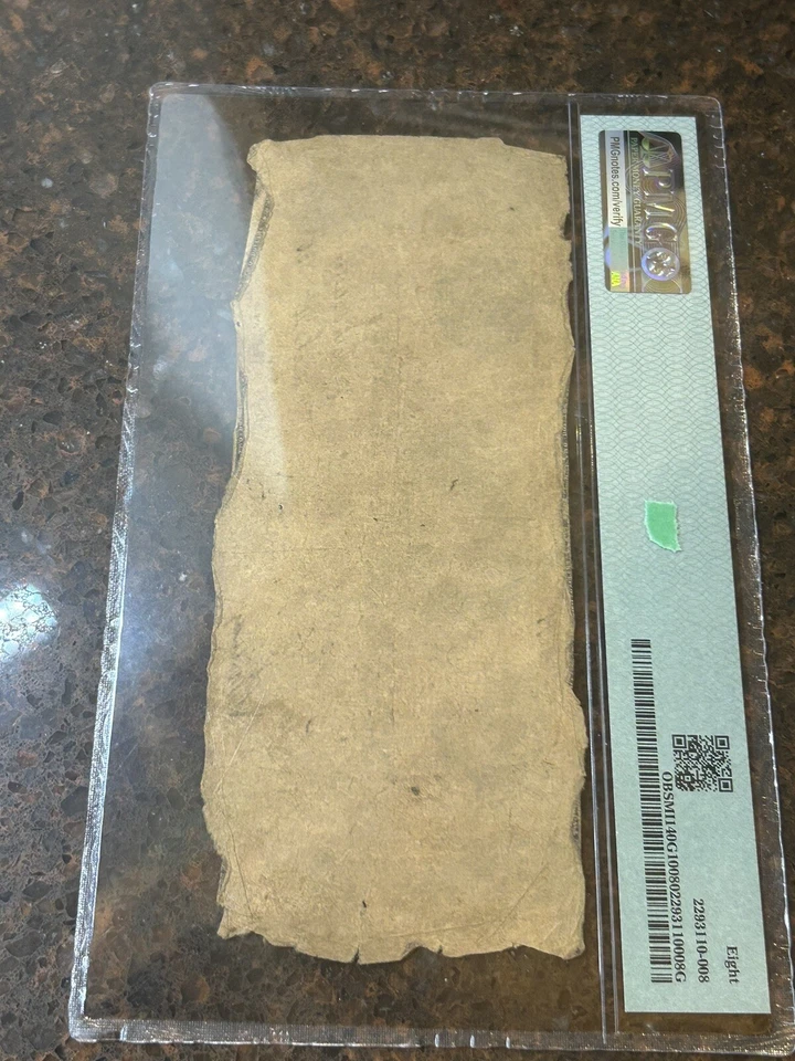 SASA 1830s The Bank Of Michigan Detroit $2 Serial Number 11 Pmg Vg8 - Image 3 of 4