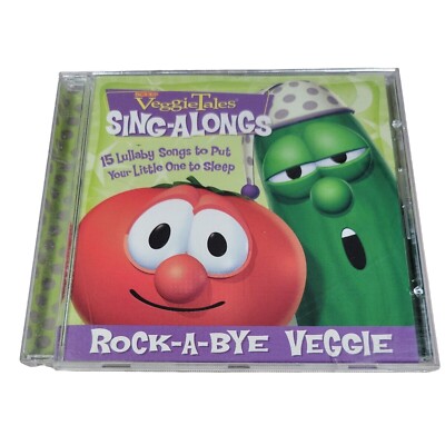 Veggietales Rock-A-Bye Veggie Music CD 2007 Big Idea Music Compact Disc ...