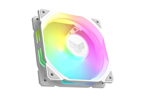 Asus Lot de 3 Ventilateurs TUF Gaming TR120 ARGB Reverse Blanc - Zdjęcie 2 z 3