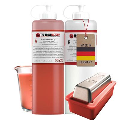 TFC Troll Factory Knetsilikon Typ 4 - 500g Set Für Formenbau Und Abformungen
