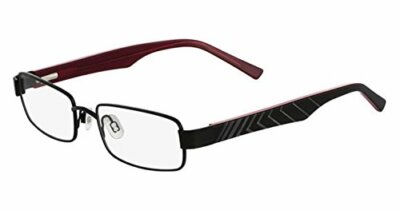 NEW YOUTH Kilter K 4007 001 Black 47mm Eyeglasses with Case