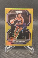 2022 Panini Prizm WNBA #196 Kristine Anigwe Gold Prizm /10 Phoenix Mercury 