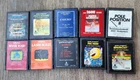 Atari Video Games Lot of 10 UNTESTED Pacman, Breakout, MORE
