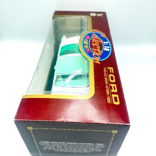 Road Legends 1:18 1955 Ford Fairlane Crown Vic Skyliner Glass Roof Die Cast - Picture 8 of 10