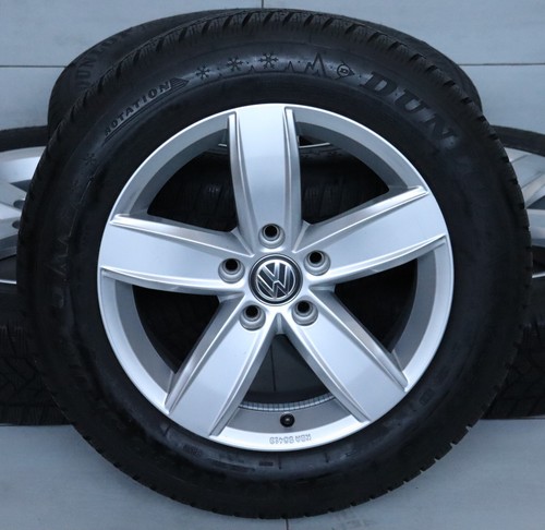 16 Zoll Original VW Touran II 5TA071496 Winterreifen Winterräder Alufelgen - Bild 2 von 9