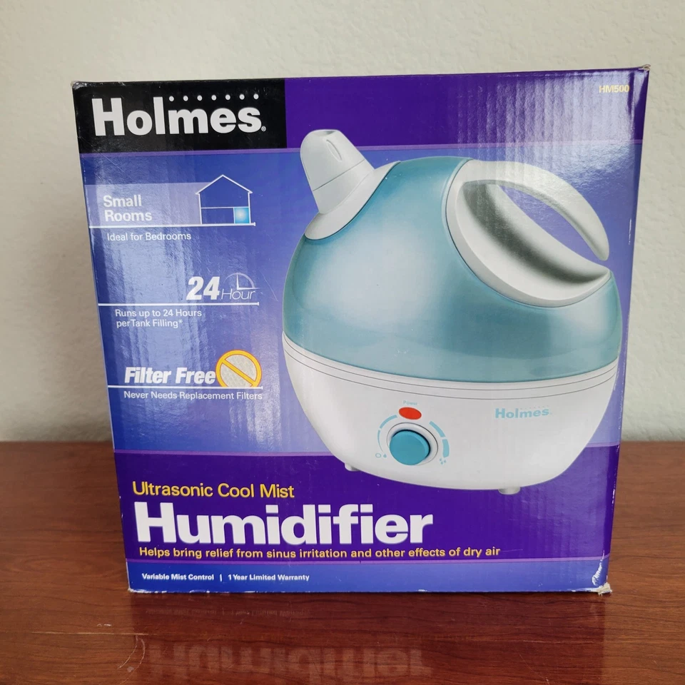 Humidifier Holmes Ultrasonic Cool Mist Runs Up To 24 Hour Variable Mist Control - Image 3 of 4