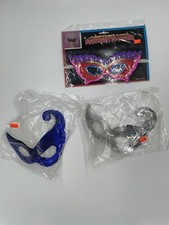 Lot Of 3 Vintage Masks Fantastic Mask Multicolor