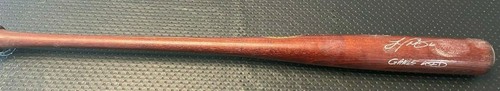 Logan Watkins Game Used Signed Autographed Louisville Slugger Baseball Bat