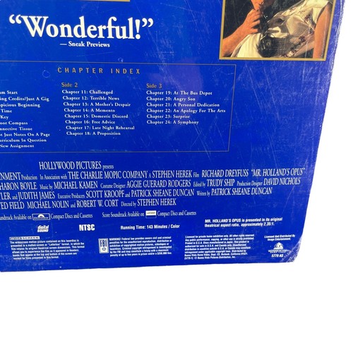 Mr. Holland's Opus Laserdisc New Sealed Dolby - AC-3 - Widescreen Film Cinema - Picture 4 of 4