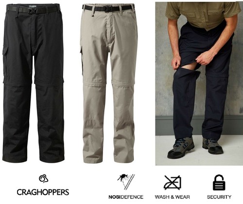 Craghoppers Mens Kiwi Zip Off 