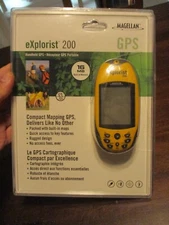 Magellan Explorist 200 Handheld GPS COMPACT MAPPING BUILT IN MAPS RUGGED DESIGN