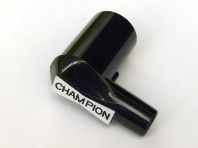 Champion WCX600 Suppressed HT 90 Degree Spark Plug Cap, Classic