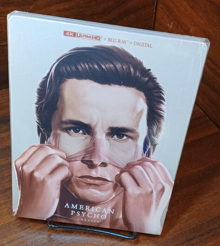 American Psycho 4K Sammler STEELBOOK (4K + Blu-ray - kein Digital) - Kostenloser Kartonversand - Bild 1 von 9