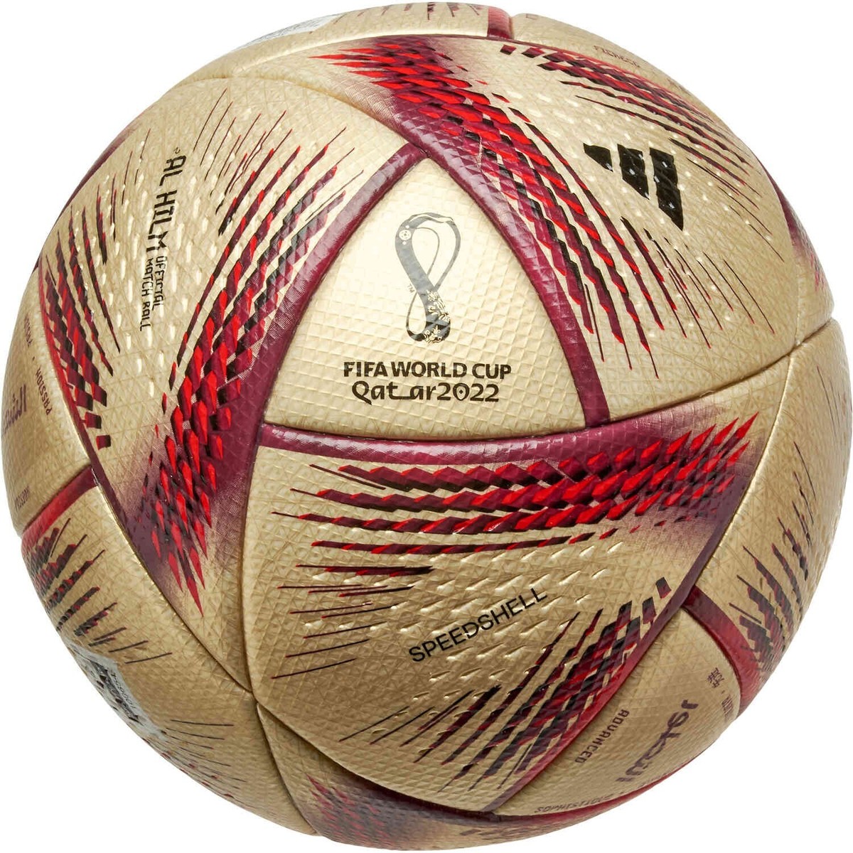 Al Hilm Adidas GOLD 2022 FIFA World Cup Qatar Match Ball Al Hilm Adidas GOLD 2022 FIFA World Cup Qatar Match Ball