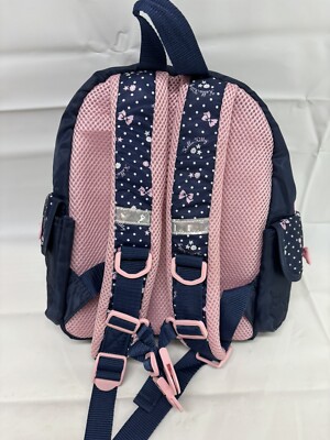 HTF Sanrio Smiles Japan Hello Kitty Mini Backpack Navy Blue  display picture 3