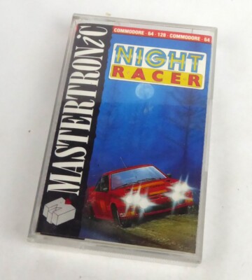 Commodore 64 C64 Spiel -- NIGHT RACER (Mastertronic) -- Tape