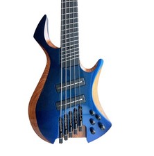 Headless Custom Bass 5 string Multiscale 36"/34"