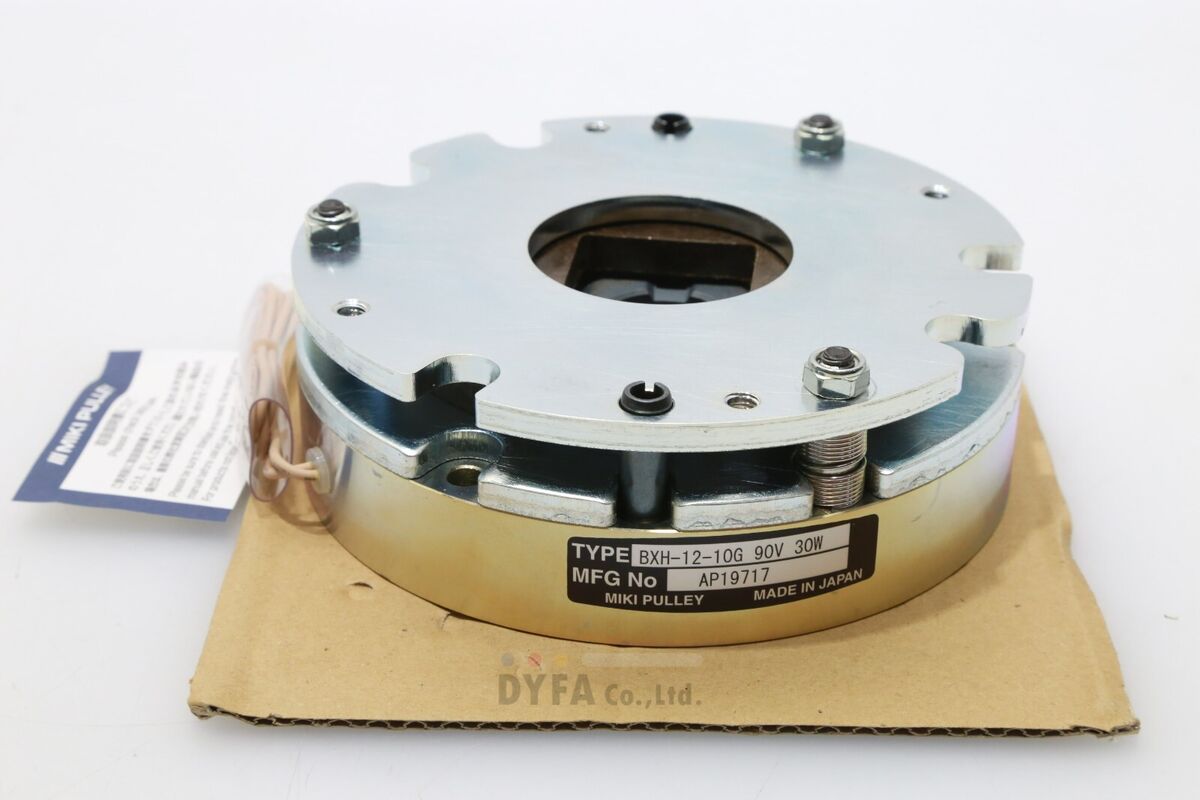 MIKI PULLEY Surplus BXH-12-10G 90V 30W Clutch Brake ETC-I MIKI PULLEY Surplus BXH-12-10G 90V 30W Clutch Brake ETC-I