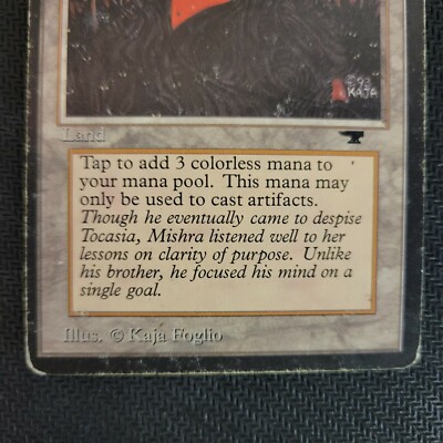 Mishra's Workshop Antiquities ENGLISH Played MTG Magic The Mishra's Workshop Antiquities ENGLISH Played MTG Magic The
