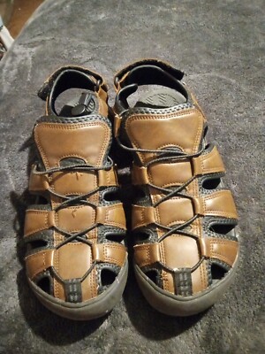 Khombu Travis Men's Active Sandal Brown 1179295, Size 10M