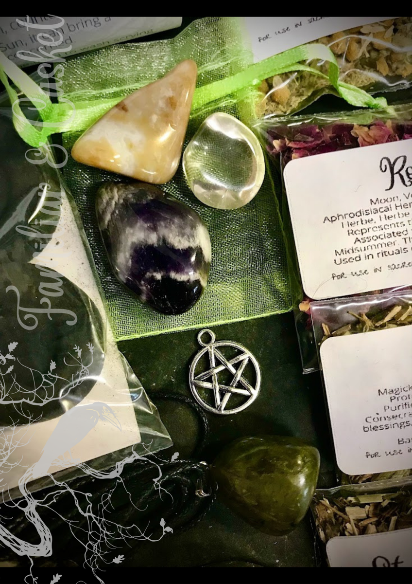 New Baby Witch Starter Kit, Full Witch Bundle, Witchcraft Supplies | Boadicea Witches
