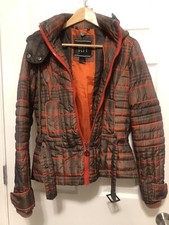 Dept Women’s Puffer Winter Jacket Brown/orange Size M