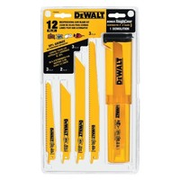 Dewalt Dw4892 Bi-metal Reciprocating Saw Blade Set With Case, 12-piece , New, Fr on sale Dewalt Dw4892 Bi-metal Reciprocating Saw Blade Set With Case, 12-piece , New, Fr on sale