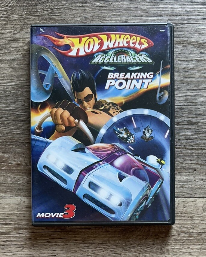 Hot Wheels AcceleRacers Vol. 3 Breaking Point DVD Movie Animated CGI OOP