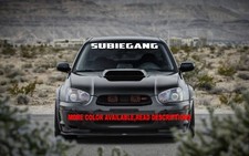 Subiegang Windshield Decal Car Sticker Banner Graphics Window Forfit Subaru Car Subiegang Windshield Decal Car Sticker Banner Graphics Window Forfit Subaru Car