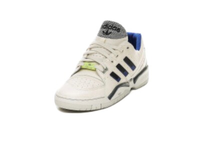 Size 3.5- adidas Torsion Comp White Collegiate Royal 2019