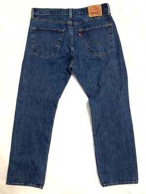 Levi 501 Men's jeans W36 L30 Blue Vintage Regular Fit Button Fly
