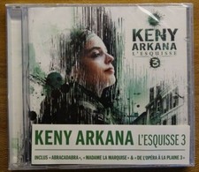 Keny Arkana / L'Esquisse 3 (2017, CD, Album) / Because Music *Neuf s/Blister