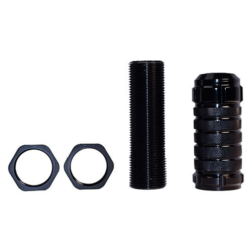 NRG Stealth Style Height Adjustable Shift Knob with M10 X 1.25 Thread (Black) - Picture 1 of 4
