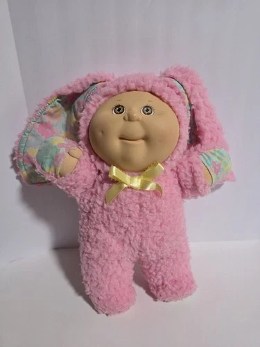 Vintage Cabbage Patch Kids Pink Baby Bunny Rabbit Springtime Easter 1991 Hasbro