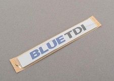 New Genuine VW BLUE TDI Rear Boot Badge Emblem Blue Chrome 3C0853675BQWWS OEM