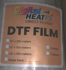  DTF Film Roll, P.E.T.,  Aprx 24 Inch Wide X 328 Ft (60cm x 100m) 