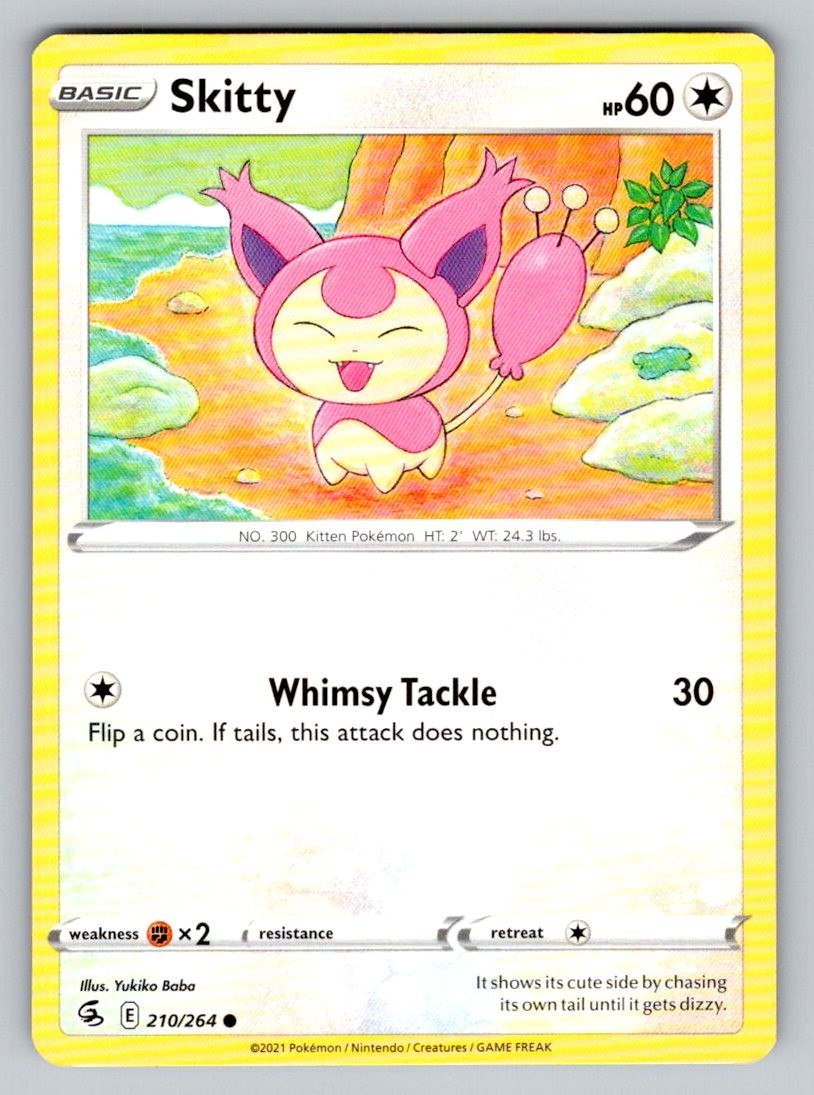 SKITTY 210/264 C Fusion Strike Pokemon LP