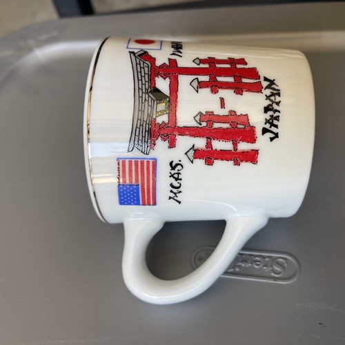 RARA Tazza Caffè MCAS TAZZA Corpo dei Marines Stazione Aerea Iwakuni Giappone - Foto 2 di 7