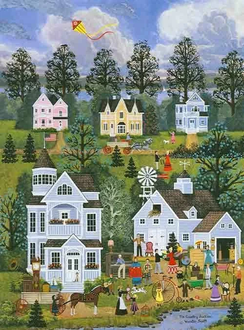 Jane Wooster Scott Folk Art Art Prints for sale | eBay