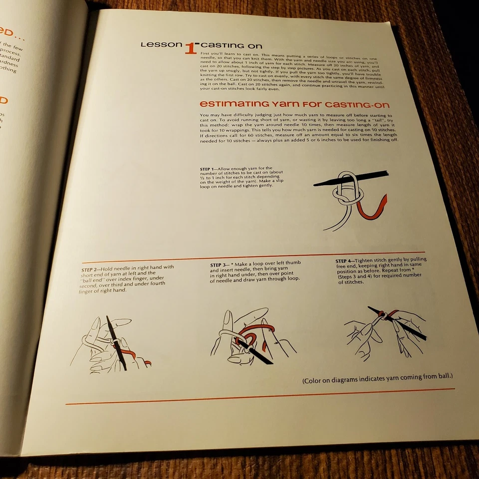 Boye Needle Company Teach Yourself to Knit Embroidery Magazine No. 7670 - Image 4 of 4