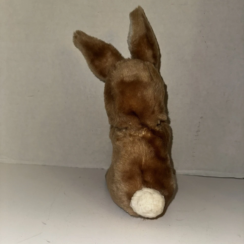 Eden Toys EE. UU. Vintage Marrón Peluche Conejo Musical Cuerda Foto 4 de 4