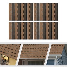 16* Roofing Shingles Gold 100cm Asphalt Roofi...