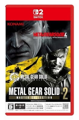 Metal Gear Solid Master Collection Vol.2 Switch2 Japan Import NEW Sealed