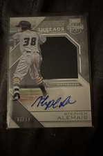  Panini Elite Extra Edition Autographs Stephen Alemais Silver /99 (AU, MEM, RC)