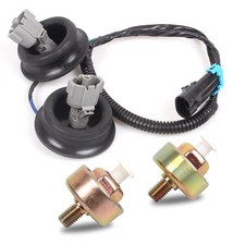 Knock Sensors with Wiring Harness Kit, Knock Sensor Kit Compatible with Sil