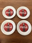 Vintage Gibson Coca-cola Set 4 Salad Plates 1996 8 Excellent Condition No Chips