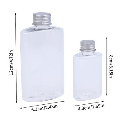 10Pcs Water Empty Plastic Bottle Refillable Portable Party Gift Traval Container
