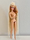 Mattel Barbie Totally Hair 1992 Vintage Fashion Doll Nude Beautiful Refurbished