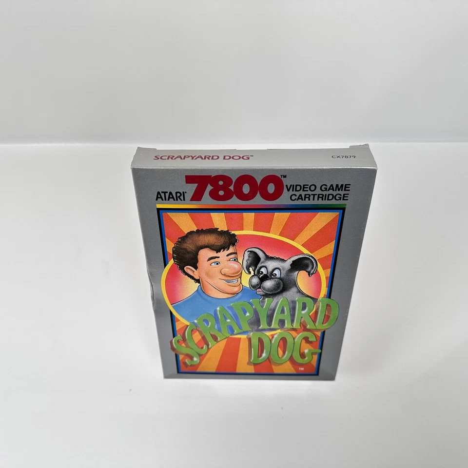 Scrapyard Dog Atari 7800 Complete Set w/ Game & Manual Vintage CX7879 - Image 3 of 4